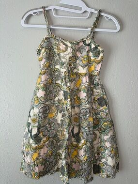 Liberty of London/Target Floral Sundress in Cream, Yellow & Pink
